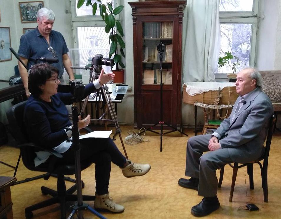Съемки нового документального фильма о П.И. Чайковском и Н.Ф. Фон Мекк в Музее предпринимателей.