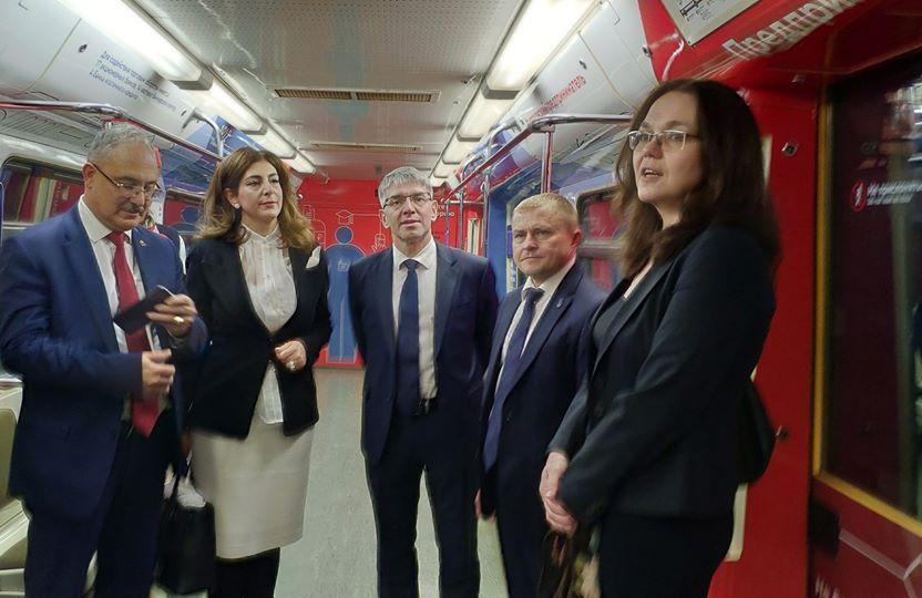 Сегодня прошло торжественное открытие поезда "Московский предприниматель".