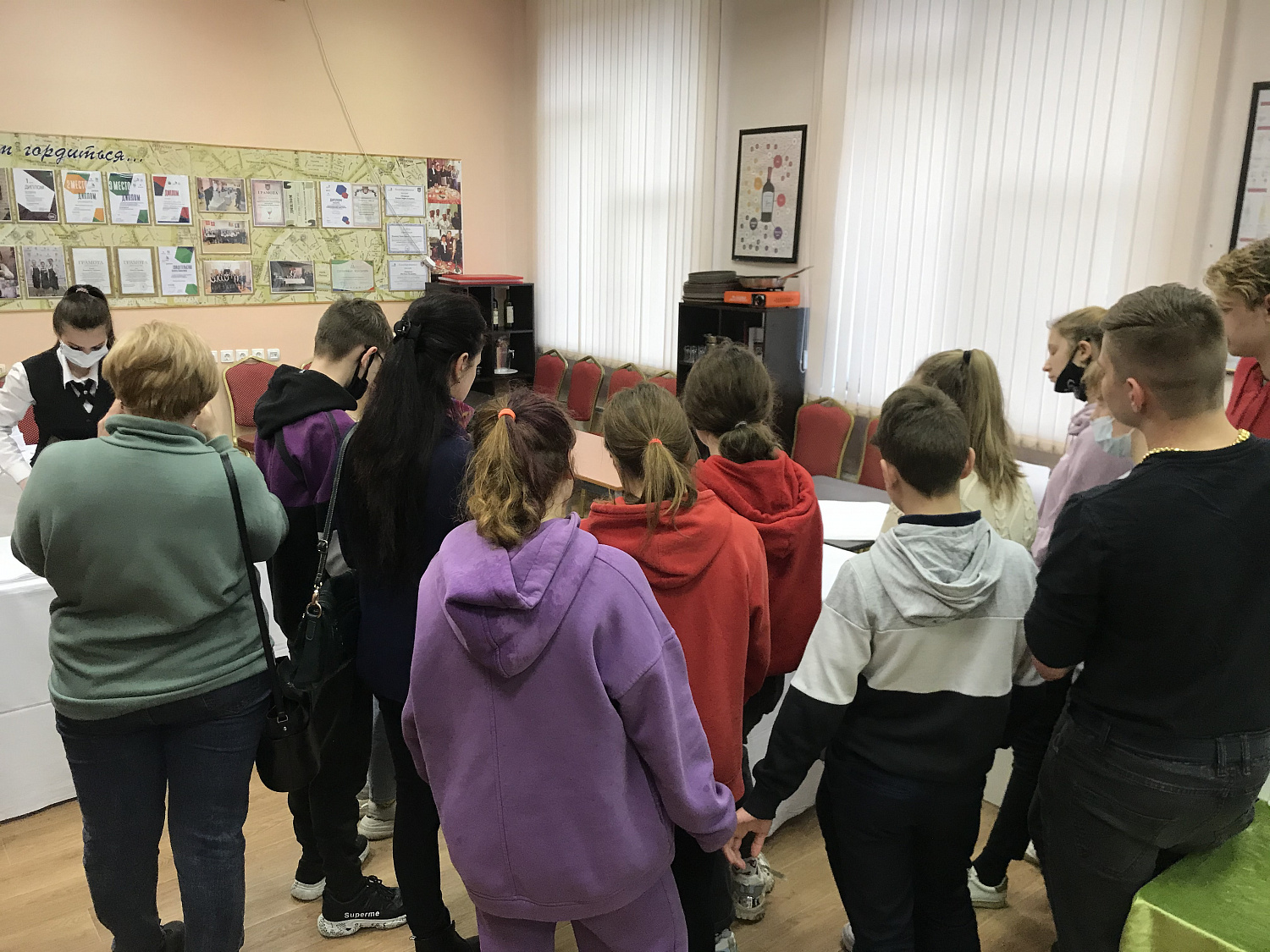 Занятие по профессии «Кондитер»  прошло сегодня в колледже  «Царицыно» для воспитанников ЦССВ г. Москвы